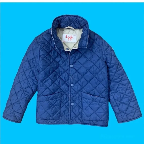 NWT IL Gufo Jacket Puffer Reversible Nylon Parka Italy Kids Baby Boys Girls Gift - Picture 3 of 7